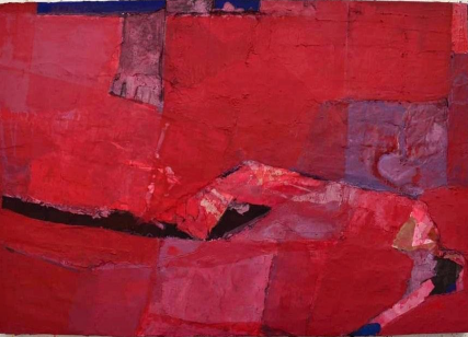 Картина “Composition in red 8”, Maksym Mazur